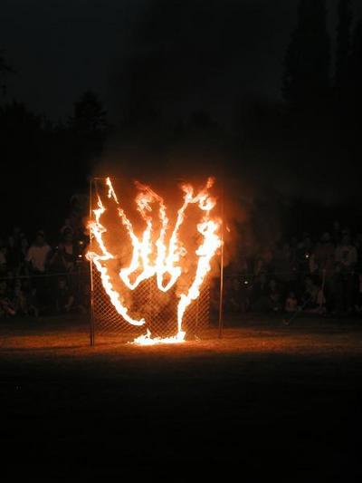 burning thing at illuminares